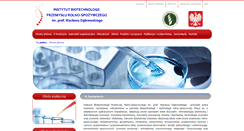 Desktop Screenshot of ibprs.pl